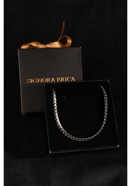 Balık Sırtı Model Erkek Çelik Zincir Kolye fırsatları