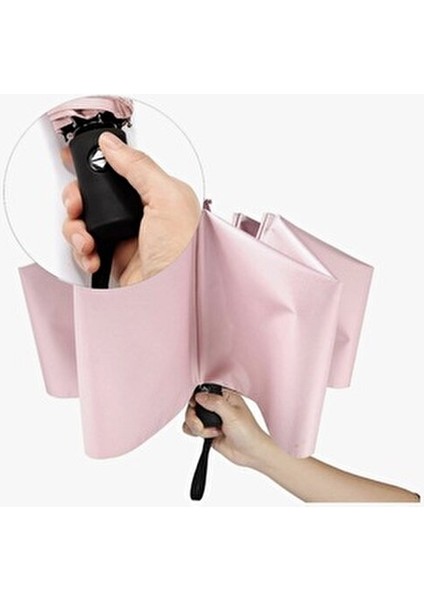 Kadınlar İçin Renkli Tam Otomatik Şemsiye 100 cm Açık Hali ile Pratik Kullanım modelleri