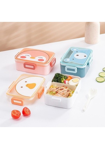 Sevimli Karikatür Öğrenci Mühürlü Öğle Yemeği Kutusu (Yurt Dışından) fiyatları