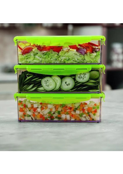 Yeşil Çok Fonksiyonlu Rende Seti 10 Parça Sebze Doğrayıcı Dilimleyici fırsatları
