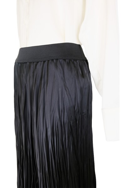 5443 Sentez Saten Kırıştırma Etek fırsatları