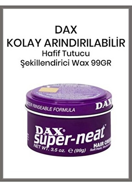 Super Neat Saç Şekillendirici Kırıkları Tedavi Eden 99 Gr Su ile Arındırılabilir fiyatları