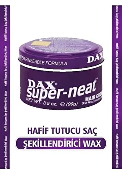 Super Neat Saç Şekillendirici Kırıkları Tedavi Eden 99 Gr Su ile Arındırılabilir modelleri