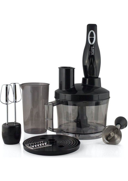 Elite Plus Blender Seti, Güçlü ve Şık Siyah Renkli Ev Kullanımı Için