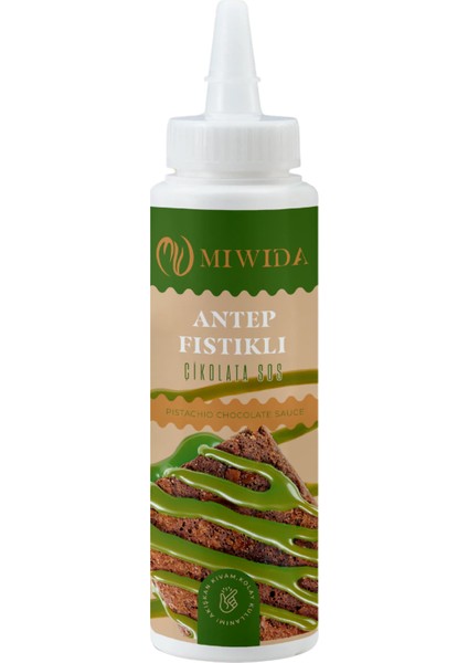 Antep Fıstıklı Çikolata Sos - Pratik Waffle