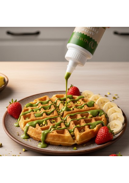 Antep Fıstıklı Çikolata Sos - Pratik Waffle indirimleri