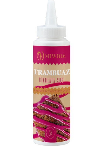 Frambuaz Aromalı Sos - Pratik Waffle, Panke