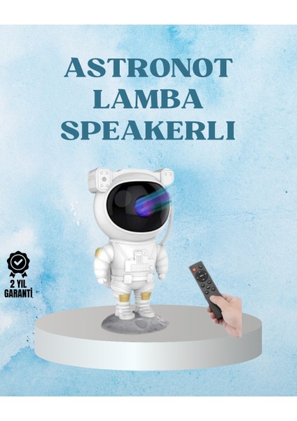 Zeroshop Yıldız ve Ay Efektli Uzaktan Kumandalı Projeksiyon Lamba