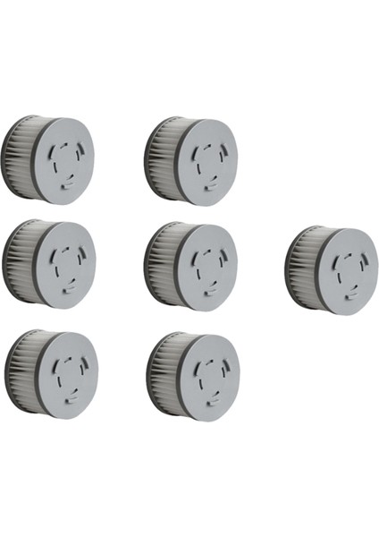 Xiaomi Jımmy JV85/JV85 Pro/h9 Pro El Tipi Kablosuz Elektrikli Süpürge Için 7 Adet Hepa Filtre (Yurt Dışından)