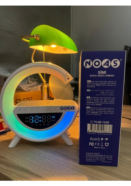 Aybekon Elektrik Şarjlı Masa Lambası YL86-1240-RGB modelleri