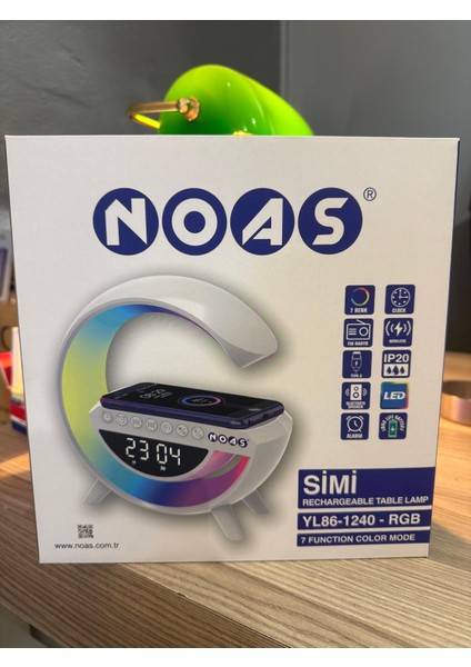 Aybekon Elektrik Şarjlı Masa Lambası YL86-1240-RGB indirimleri