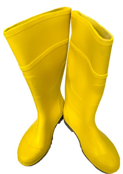 Emek Uzun Çizme Pvc Sarı
