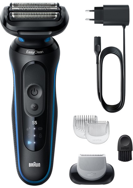 Series 5 Elektrikli Tıraş Makinesi, Islak ve Kuru, Vücut Başlığı, 52-B1600S