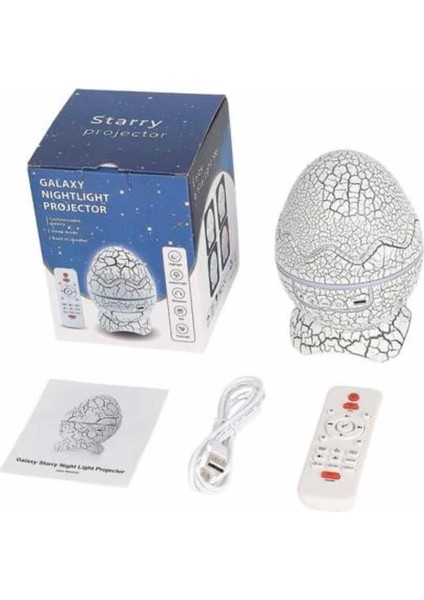 Zeroshop Gece Lambası Yumurta Işık Speaker Yeni Nesil Dinozor Yumurtası Görünümlü indirimleri