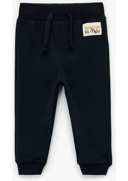 Cepli Baskı Detaylı Jogger Eşofman Altı