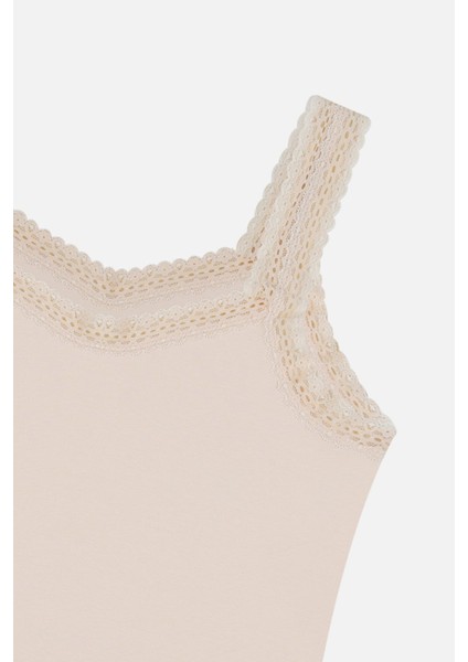 Kadın 2'li Dantel Askılı Atlet