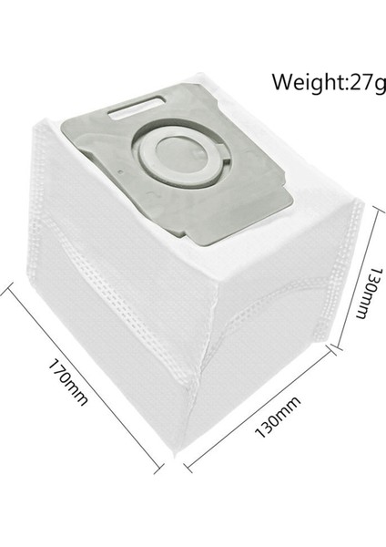 Irobot Roomba I7, I7+, I3, I3+, E5, E6 Robot Süpürge Toz Torbası Aksesuarları Için 4 Adet Yedek Parça (Yurt Dışından) fırsatları