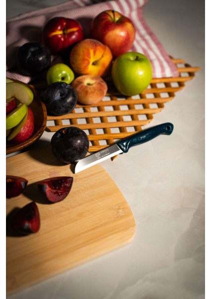 Simli Meyve Bıçağı – Yeşil Saplı, 18,5 Cm, Paslanmaz Alman Çeliği (Tekli) fiyatları