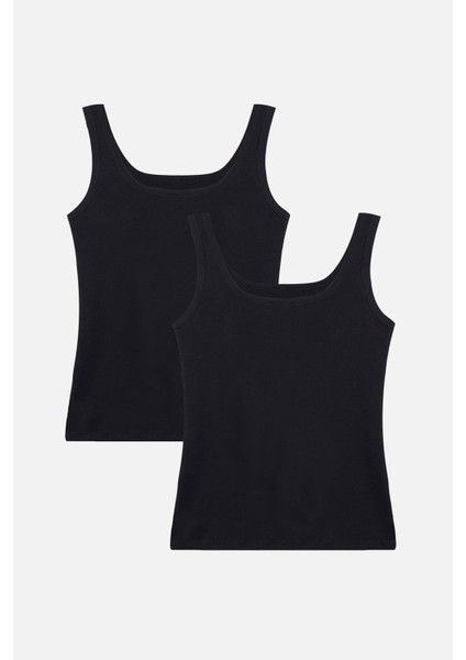 Kadın 2'li Kalın Askılı Kaşkorse Atlet indirimleri