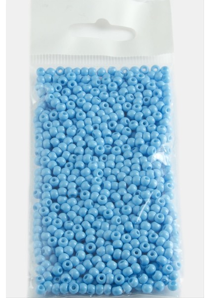 Allzey 4 mm Yuvarlak Kum Boncuk 50 Gram-Yavruağzı