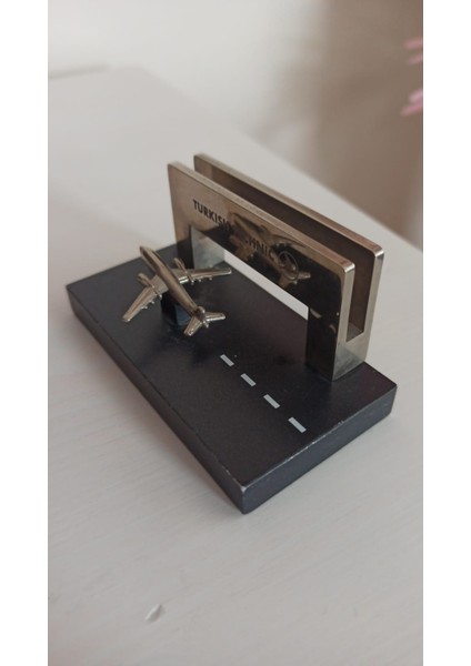 Vintage Türk Hava Yolları Turkısh Tecnıc Metal Biblo & 9X5X4.5 cm modelleri