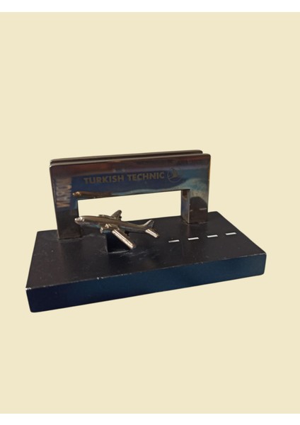 Vintage Türk Hava Yolları Turkısh Tecnıc Metal Biblo & 9X5X4.5 cm indirimleri