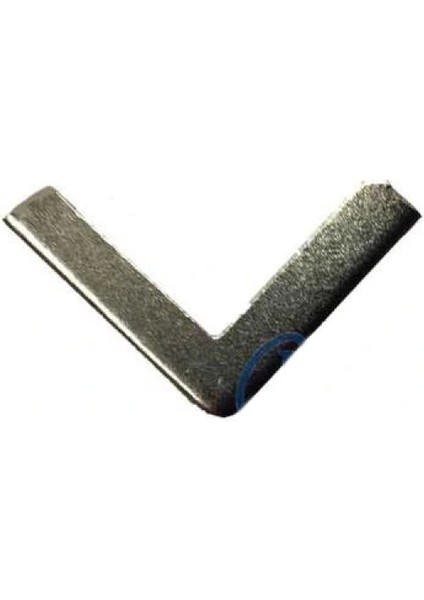 Kitap, Kapak, Menü, Albüm Köşesi, Orta - 18X32MM, Nikel, 20 Adet