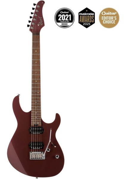 G300PRO Vvbw Elektro Gitar, Bordo, Çantalı