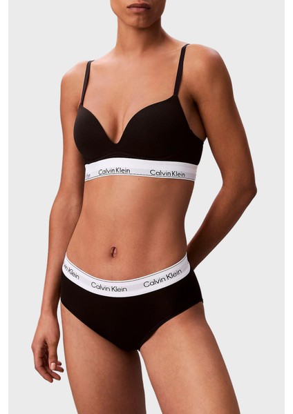 Push-Up Logo Bantlı Pamuklu Ayarlanabilir Askılı Sütyen LV00QF8502UB1 Bayan Sütyen LV00QF8502 Ub1