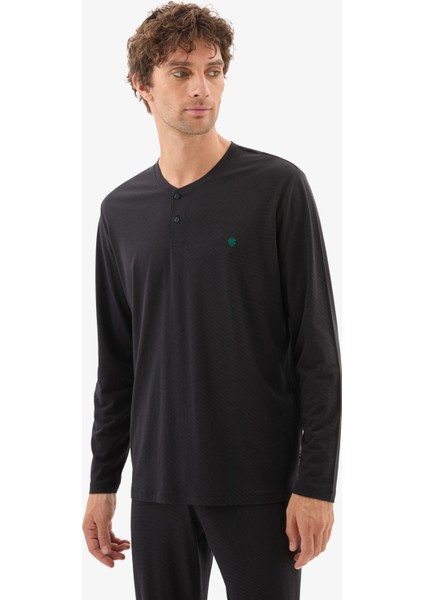 Erkek Pijama Takımı 40780 - Siyah