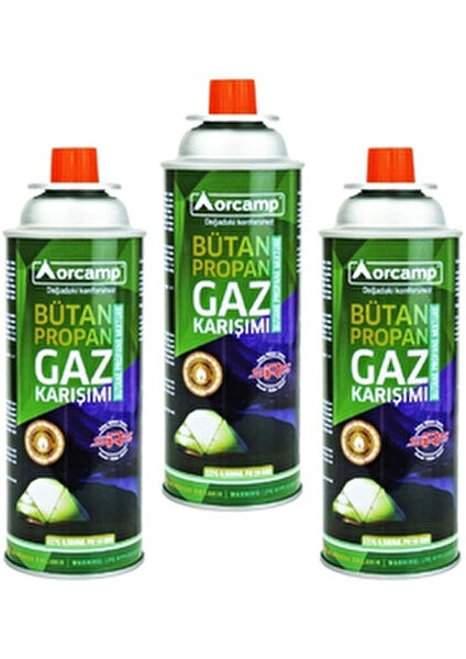 KTS-227 Gaz Kartuşu Dörtlü Set %30 Propan %70 Butan Gaz Karışımı fiyatları