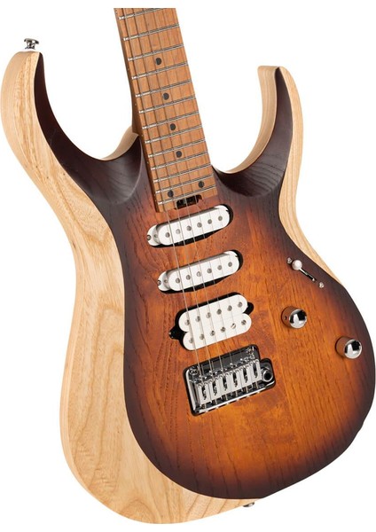 X700 Trıalıty Opvb Elektro Gitar, Open Pore Vıntage Burst, Çantalı modelleri