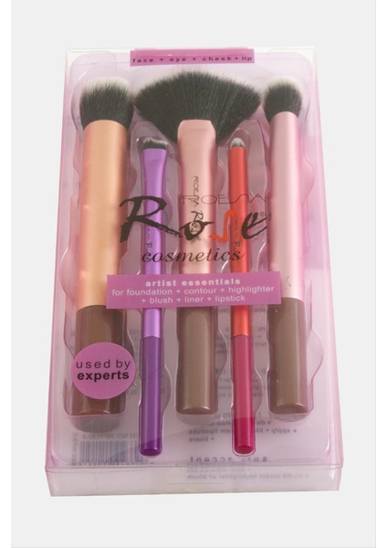 Allzey 5 Adet Makyaj Fırça Seti-Renkli fiyatları