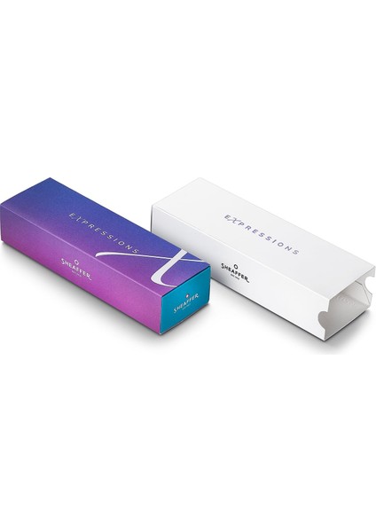 - Wizdesign (Yeni) 9376-0 100 Expressıon Dolmakalem Sedefli Mavi - Pembe Degradeli (Isme Özel)