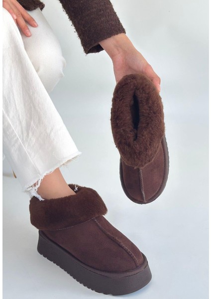 Edali Kahverengi Süet Bot