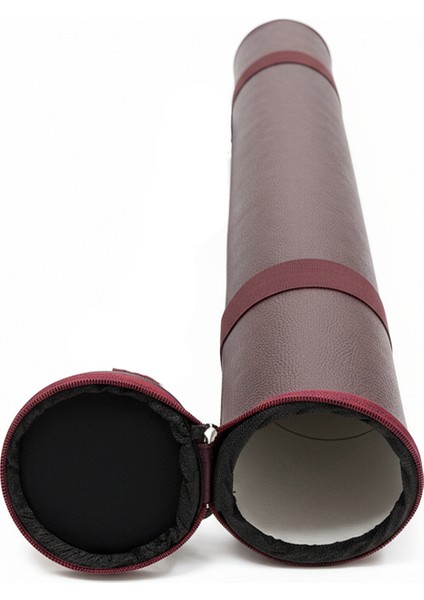 Suni Deri Proje Tüpü Cepli 10,5 cm Bordo fırsatları