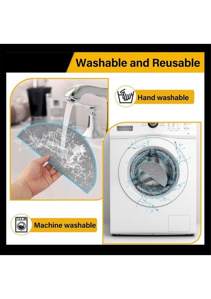Irobot Roomba Combo Essential Y0140 Y0112 Y0110 Elektrikli Süpürge Için 6'lı Paket Y0140 Paspas Pedi Yedek Parçaları (Yurt Dışından) indirimleri