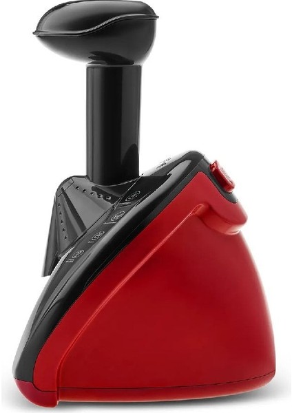 Sağlıklı Dondurma ve Sorbe Makinesi, Kırmızı, Ferah Lezzetler Için Ideal