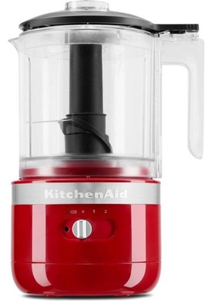 Kablosuz 1,19 L Mutfak Robotu, 5KFCB519, Eer, Empire Red, Şık ve Kullanışlı