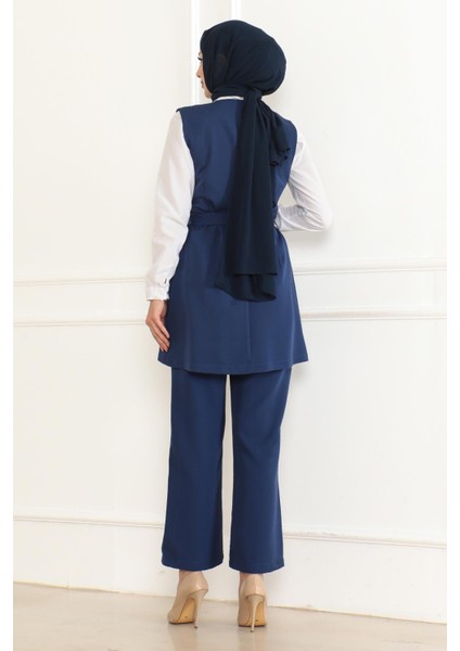 Kemer Detaylı Ikili Takım Indigo 19232 fırsatları