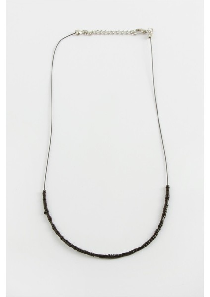 Allzey Kum Boncuk Kolye-Siyah fiyatları