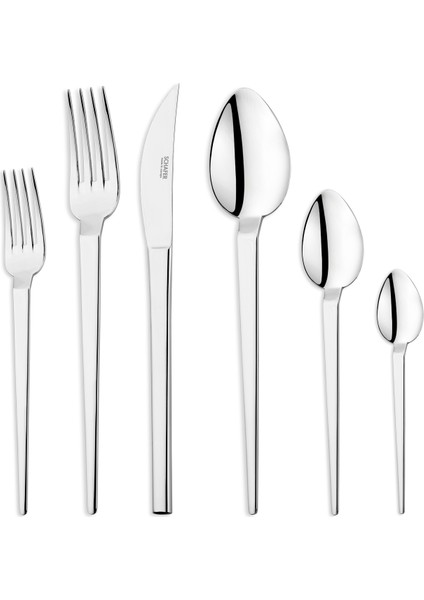 Betta 72 Parça Çatal Kaşık Bıçak Takımı-Gümüş03 fiyatları