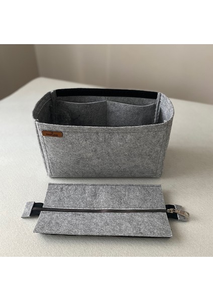 Bonheur Küçük Boy (S) Tote Bag Fermuarlı Çanta Içi Düzenleyici, Çanta Içi Organizer