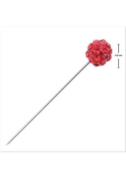 Msa-Shop Eşarp Iğnesi-Kırmızı