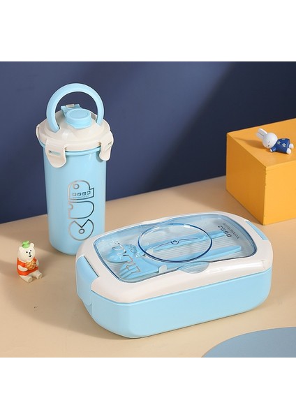 Taşınabilir Paket Servis Bölmesi Öğle Yemeği Kutusu Mikrodalgada Kullanılabilir (Yurt Dışından)