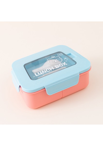 Yaratıcı Araba Öğrenci Beslenme Çantası Mikrodalgada Kullanılabilir Artı Isı Sofra Takımı (Yurt Dışından)