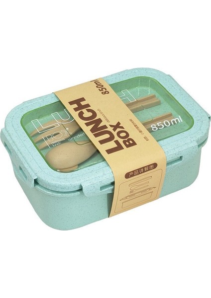 Öğrenciler Için Buğday Samanından Yapılmış Çevre Dostu Mikrodalgada Kullanılabilir Beslenme Çantası (Yurt Dışından)