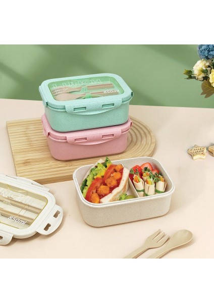 Öğrenciler Için Buğday Samanından Yapılmış Çevre Dostu Mikrodalgada Kullanılabilir Beslenme Çantası (Yurt Dışından) fiyatları