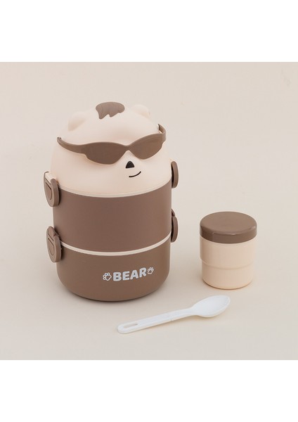 Güneş Gözlüğü Ayı Öğrenci Beslenme Çantası Mikrodalgada (Yurt Dışından)