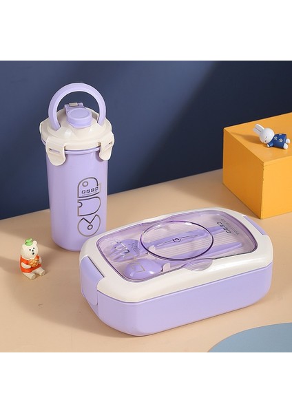 Taşınabilir Paket Servis Bölmesi Öğle Yemeği Kutusu Mikrodalgada Kullanılabilir (Yurt Dışından)